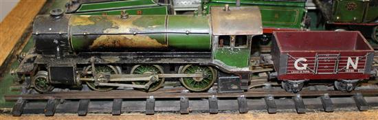 A Marklin O gauge 4-6-2 Flying Scotsman 4020 Spirit steam locomotive and tender,